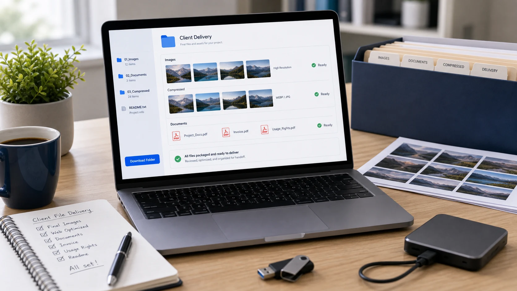Client file delivery cover image