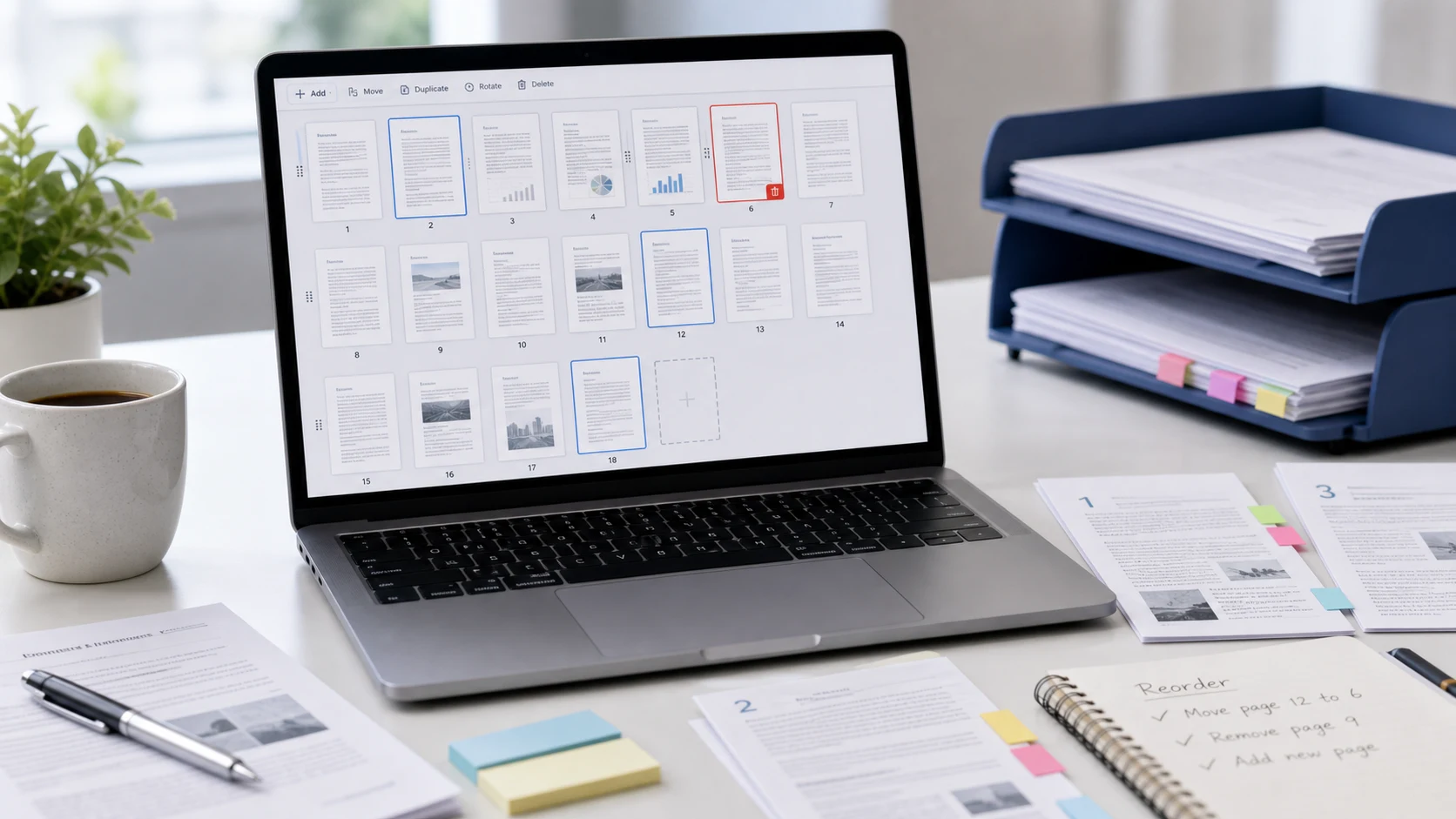 Organize PDF guide cover image